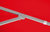 Großschirm Ibiza, D. 300cm rund, Farbe: rot