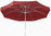 Großschirm Ibiza 300 cm, rund, Farbe: dunkelrot