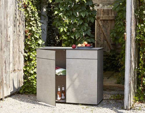 Sideboard Need a Hand 102x46x88 cm HPL-Cement